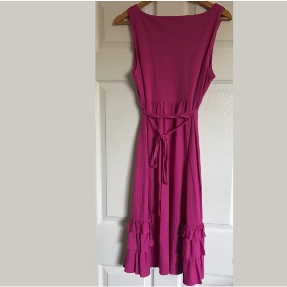 Sundance Women's Rumba Knit Dress Ruffles Medium - Picture 2 of 4